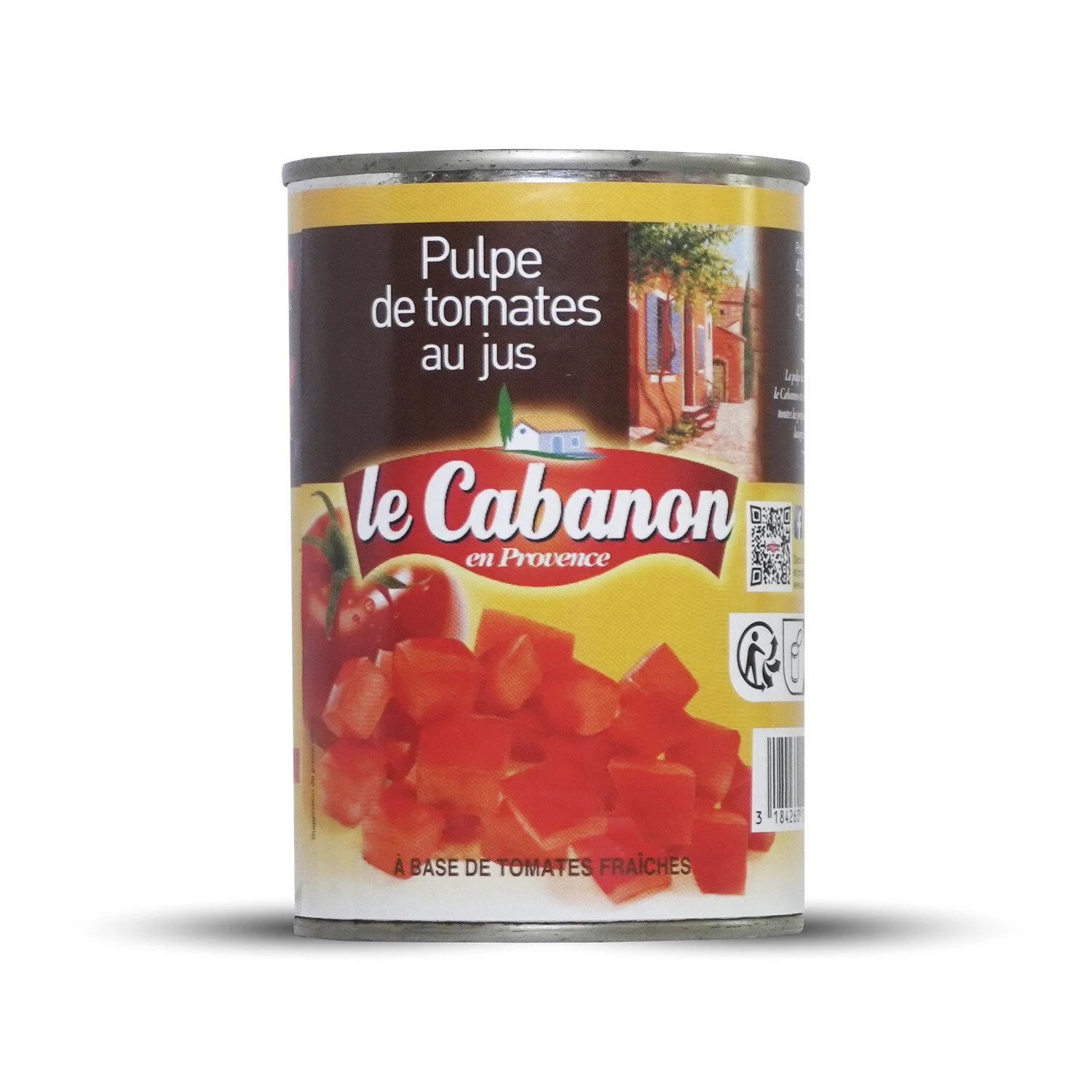 Diced Tomato Pulp 400g - Le Cabanon