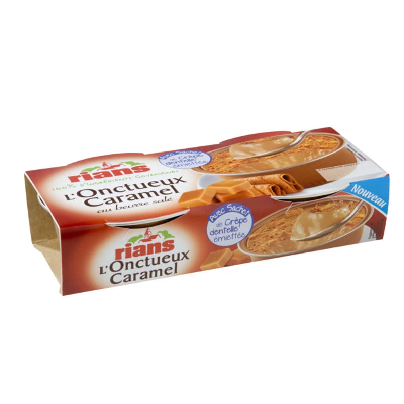 Onctueux Caramel 2x90g - RIANS