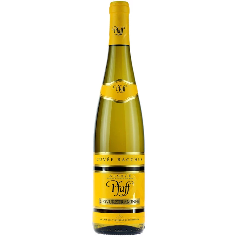 Vin Blanc Gewurztraminer, 13,5°, 75cl - PFAFF