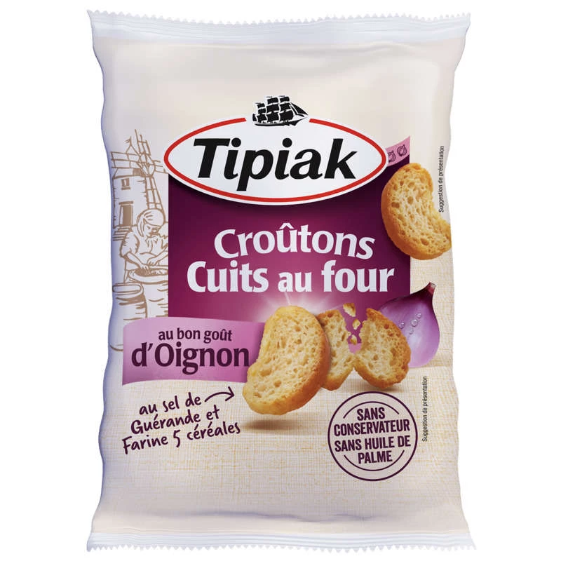 Croutons Tipiak Oignon 80g