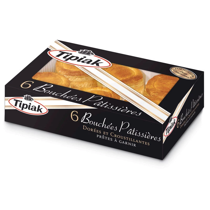 Bouchées Pâtissières 6x150g - TIPIAK