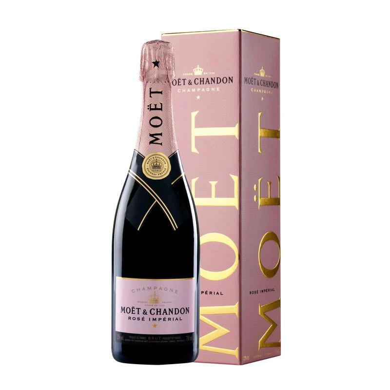 75cl Champagne Moet Chandon Rose - Moet & Chandon 