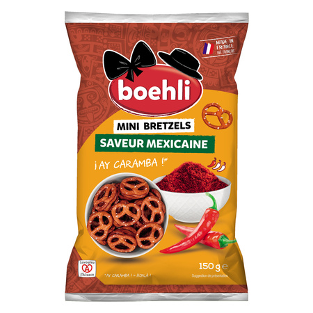 150g Bretzels Saveur Mexicaine