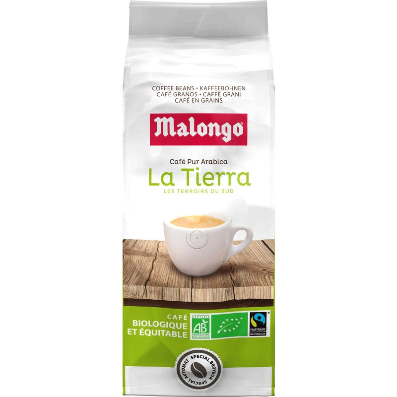 Café en grains la tierra BIO 250g - MALONGO