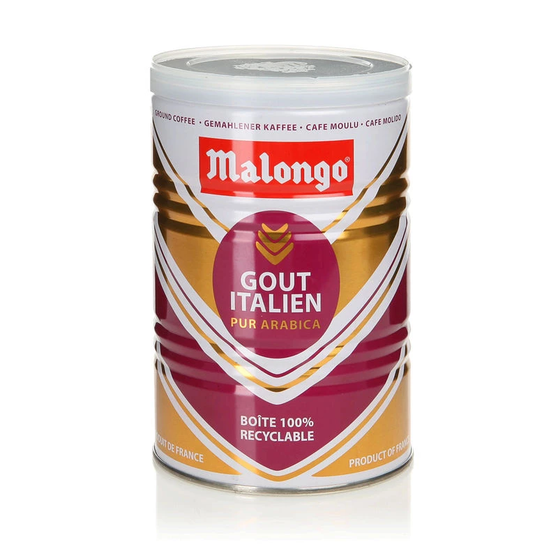 Café moulu goût italien 250g - MALONGO