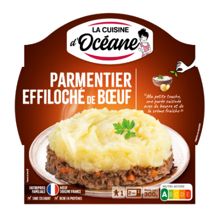 300g Parmentier Boeuf Oceane