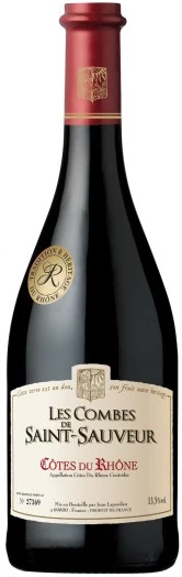 Vin rouge AOP Côtes du Rhone, 75cl - LES COMBES DE SAINT SAUVEUR