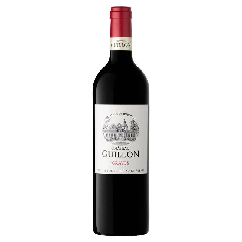 Vin Rouge Graves, 13°, 75cl - CHÂTEAU GUILLON