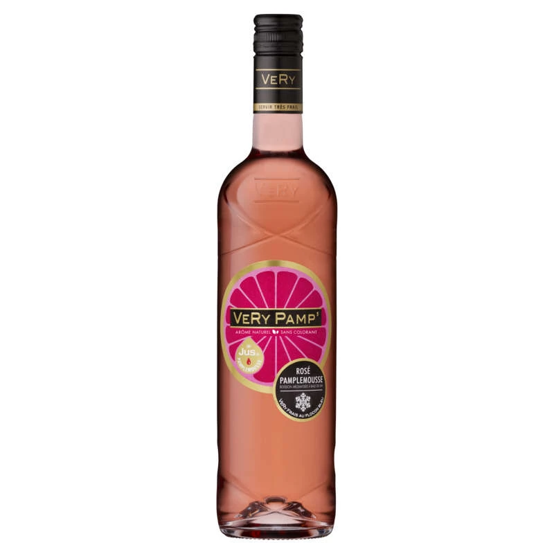 Flavored Rosé Wine Grapefruit Flavor, 10°, 75cl - VERY