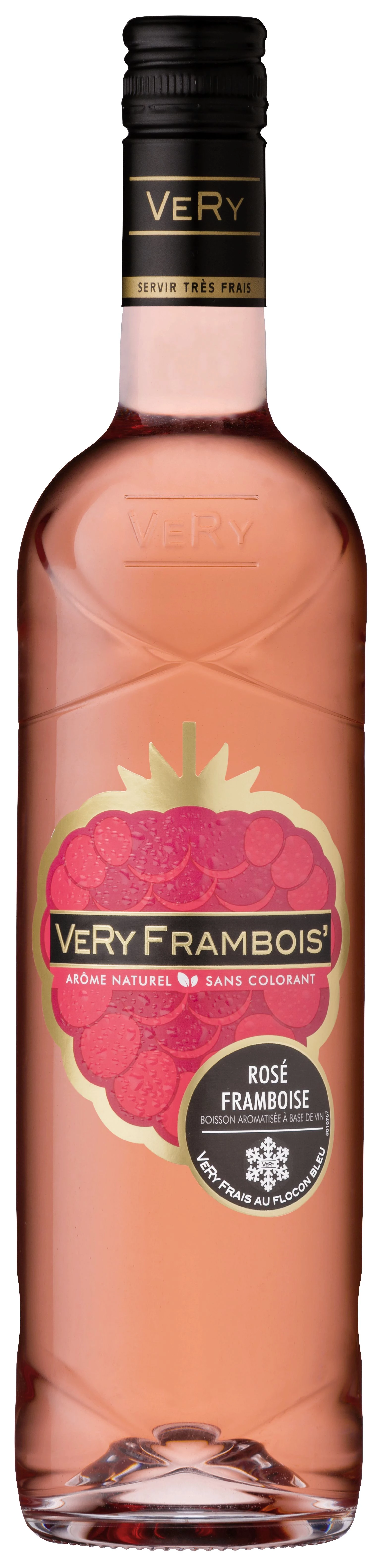 Ароматизированное розовое вино со вкусом малины, 10°, 75cl - VERY
