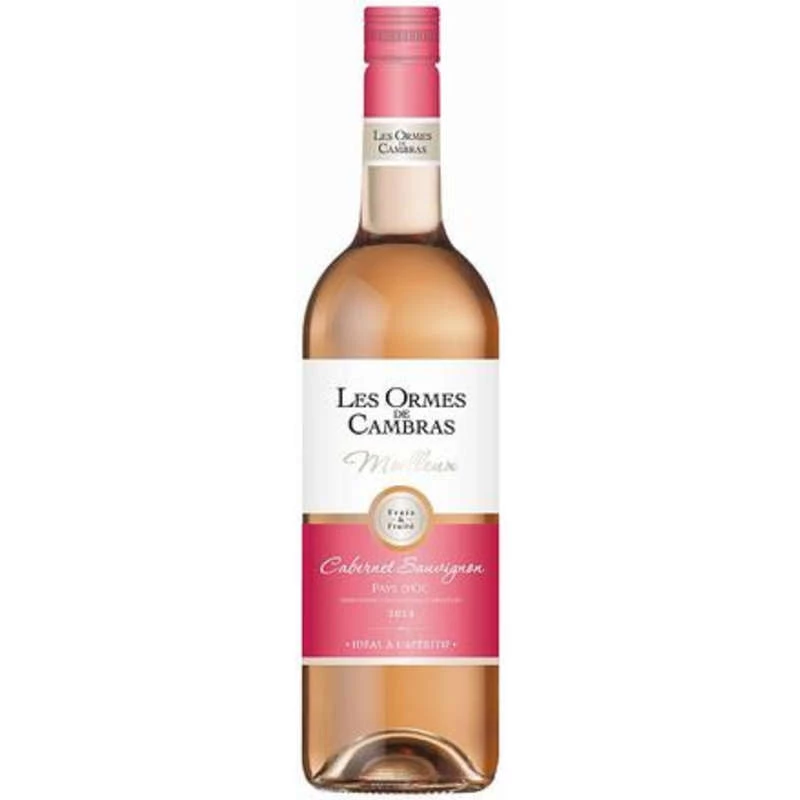 Розовое вино от Pays d'Oc, 75cl - LES ORMES DE CAMBRAS