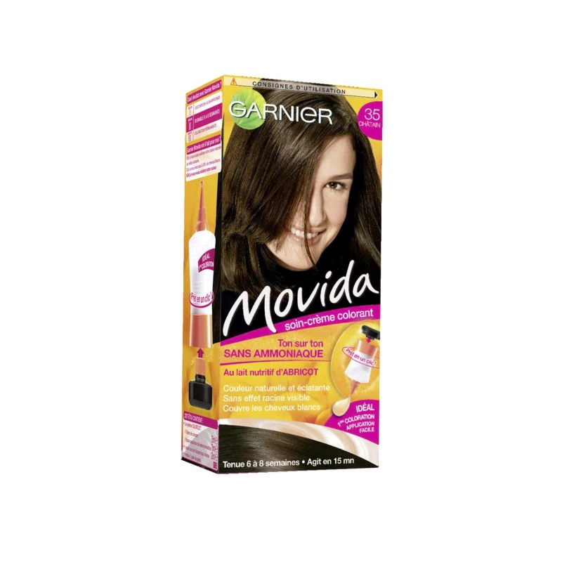 Garnier Movida No 35 Châtain - Coloration temporaire sans ammoniaque