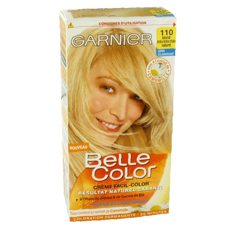 Coloration permanente 110 blond très très clair - GARNIER