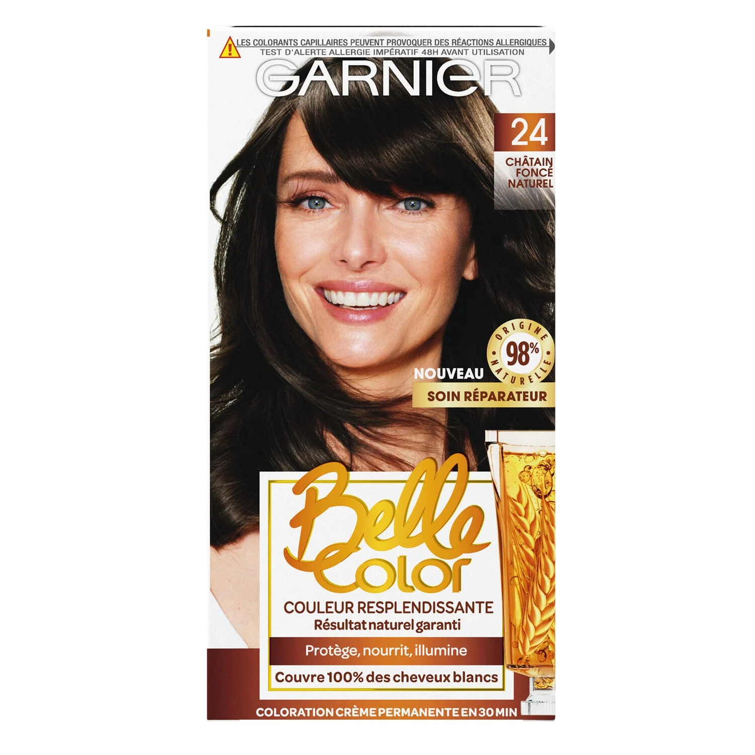 24 Chatain Fonce Belle Color
