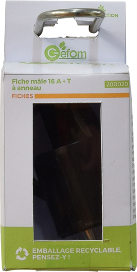 Fiche Male 16a T A Anneau Noir