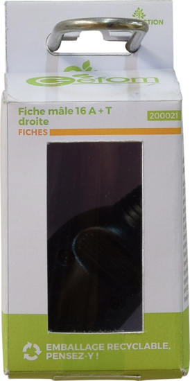 Fiche Male 16a T Droite Noire