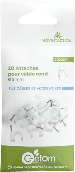 20 Cavaliers Fixecable 9mm Blc