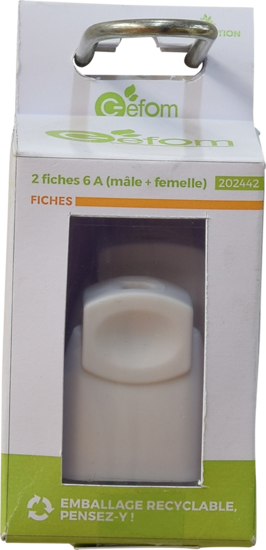 Lot De 2 Fiches 6a Blanches