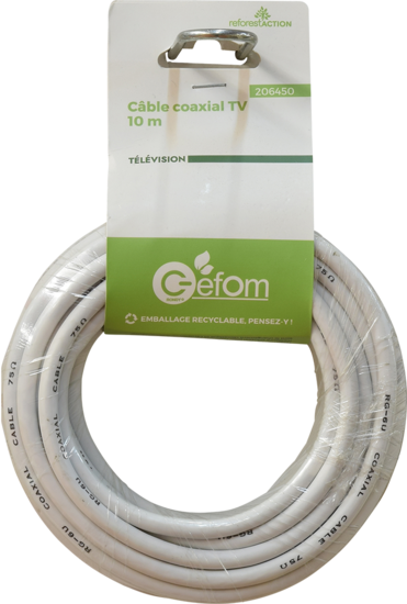 Cable Coaxial Tv 10 M