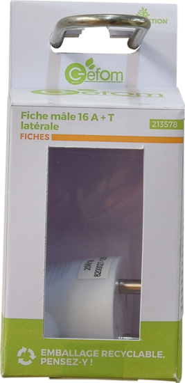 Fiche Male 16a T Laterale Blan