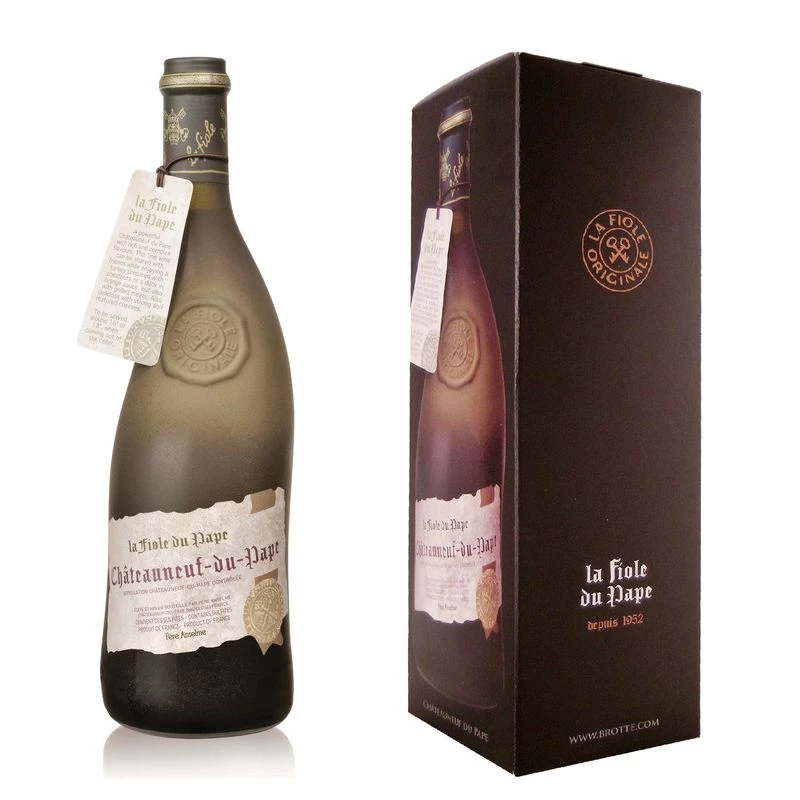 Vin rouge Châteauneuf-du-Pape AOP, 14,5°, 75cl - LA FIOLE
