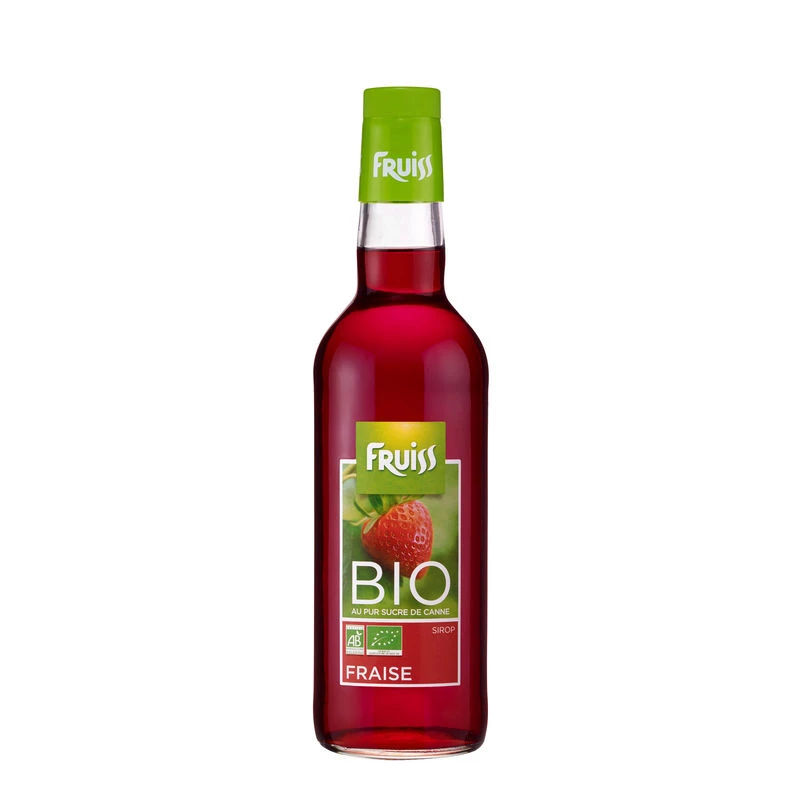 Sirop fraise BIO 50cl - FRUISS