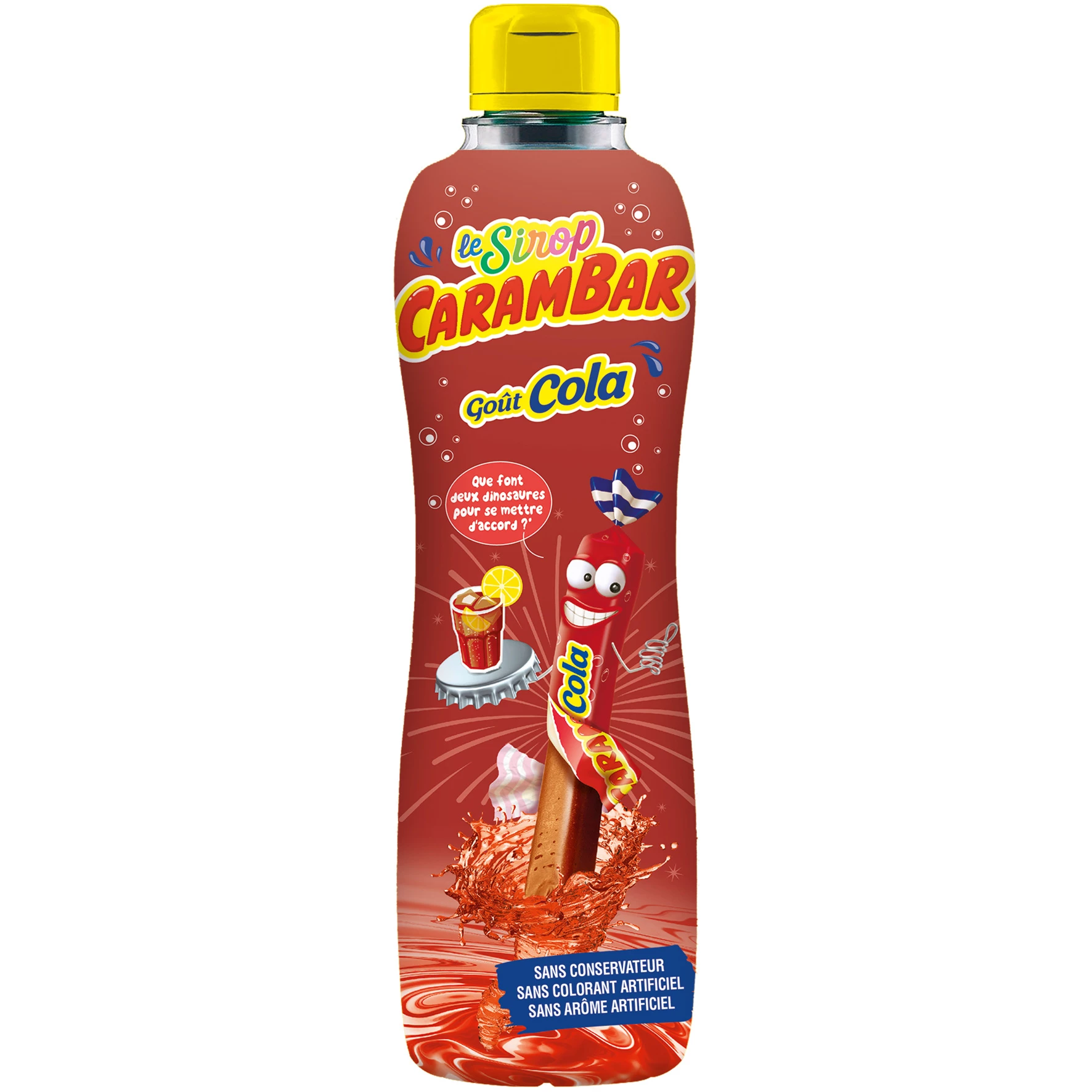 Sciroppo al gusto Cola; 75cl - CARAMBAR