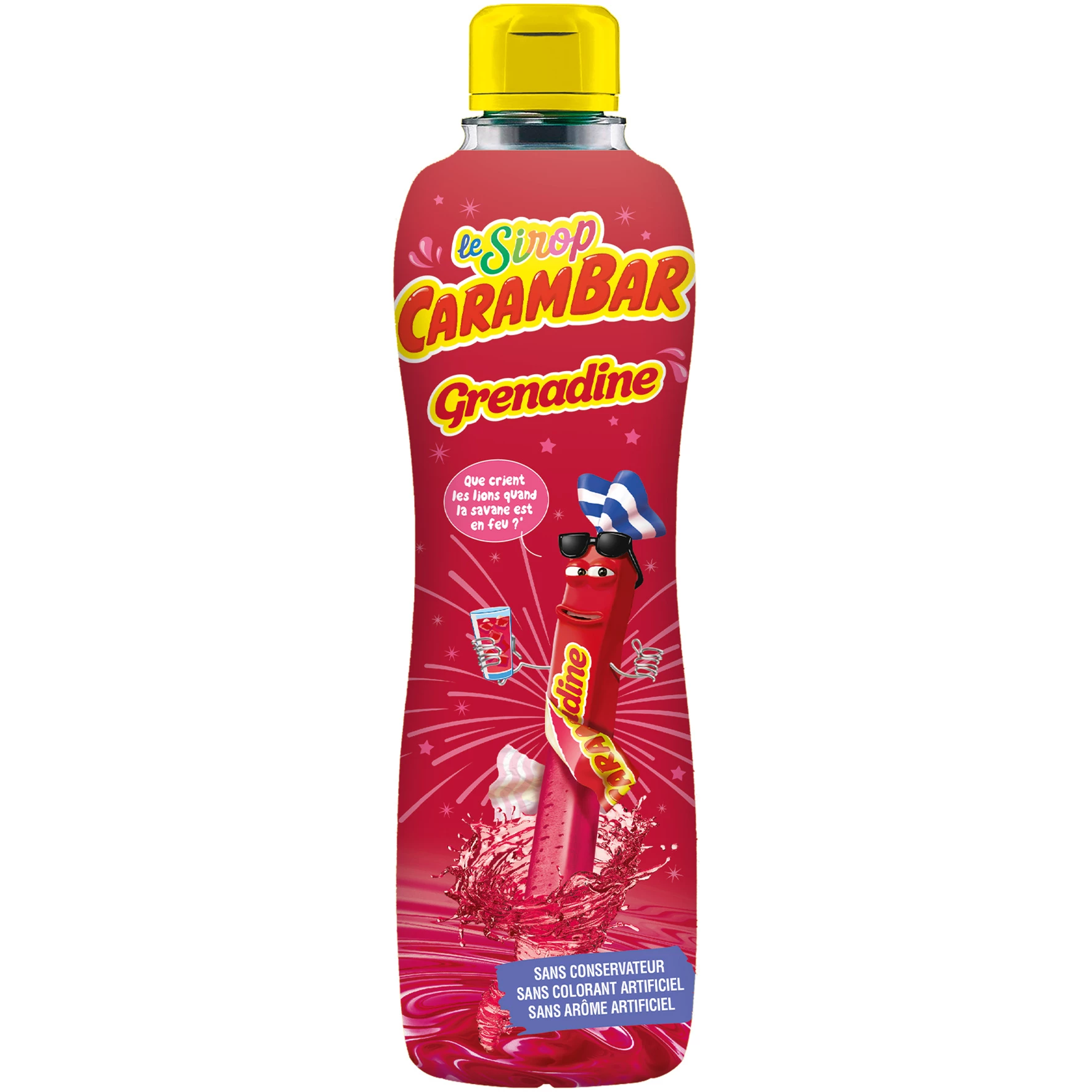 Sirop Arôme Grenadine; 75cl - CARAMBAR