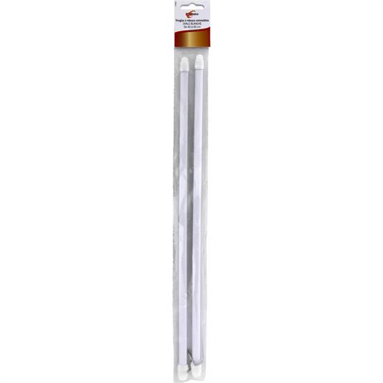 Tringle Extensible Ovale Blanc