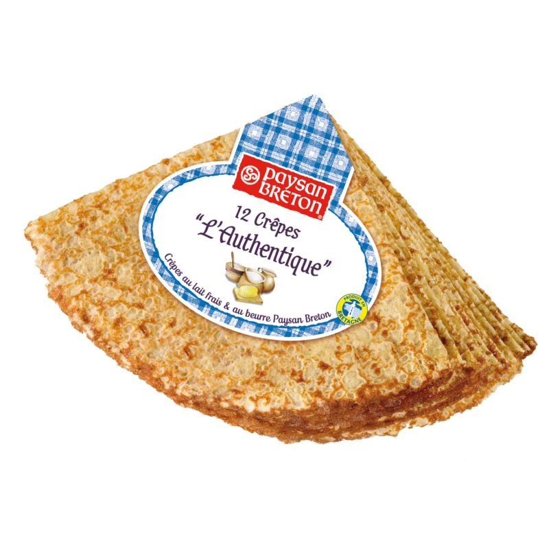 Crêpe L'Authentique X12 370g - PAYSAN BRETON