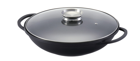 Wok Fonte Alu 36 Cm