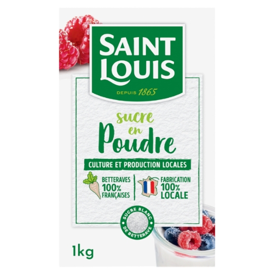 Sucre Poudre St Louis 1 Kg
