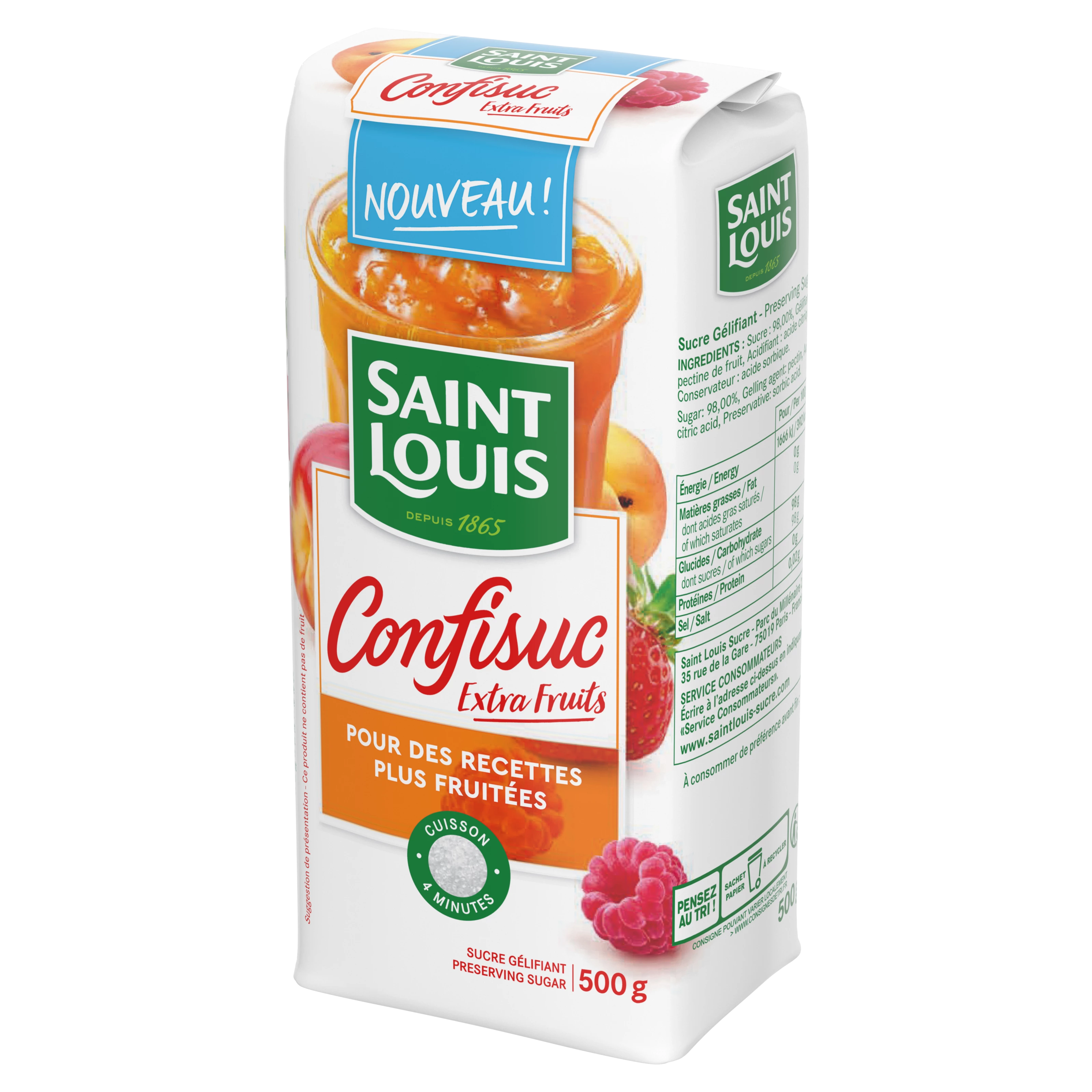 Confisuc 特级水果 500g - SAINT LOUIS