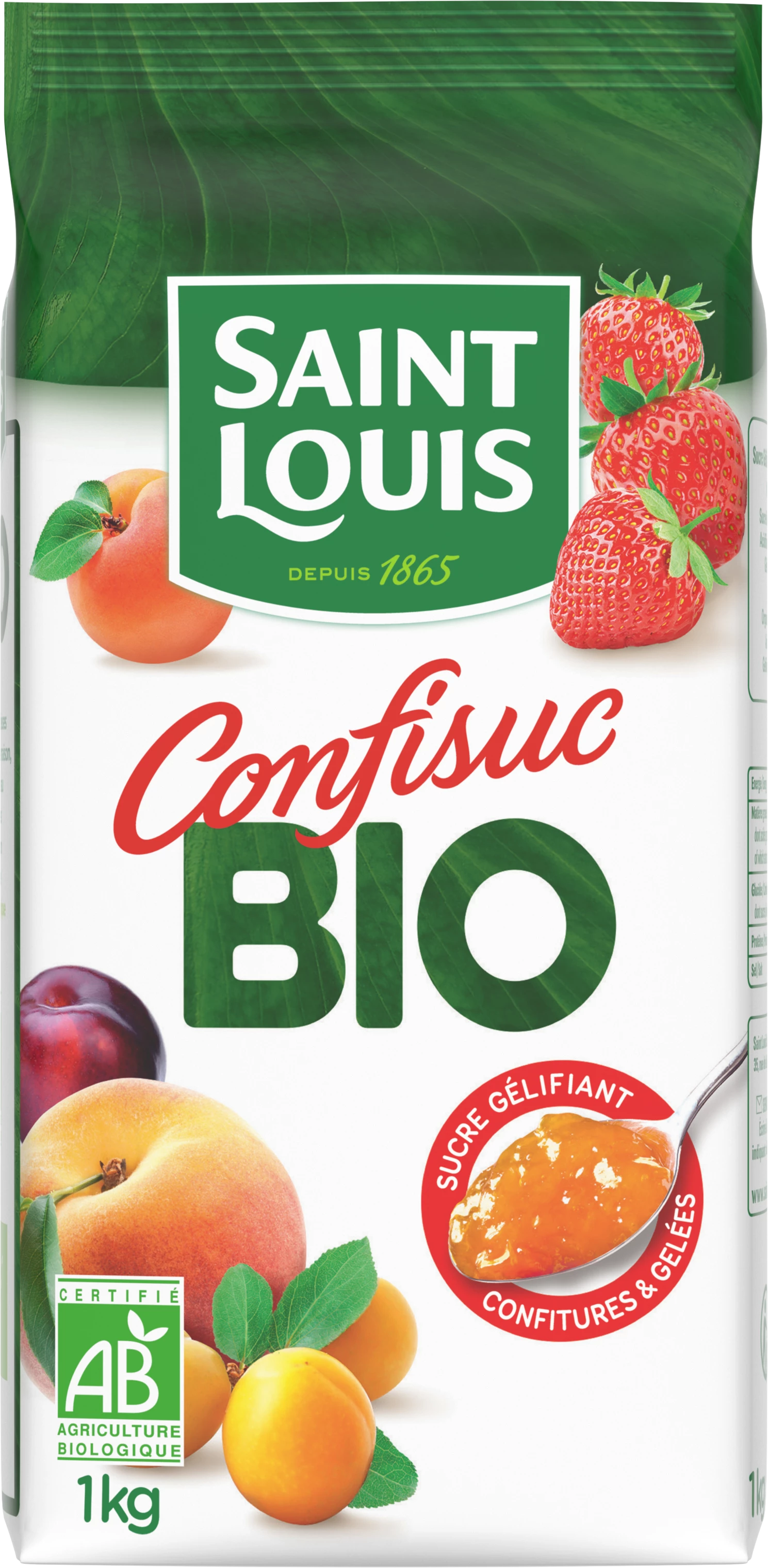 Confisuc Bio Spc Conf Gele 1kg - SAINT LOUIS