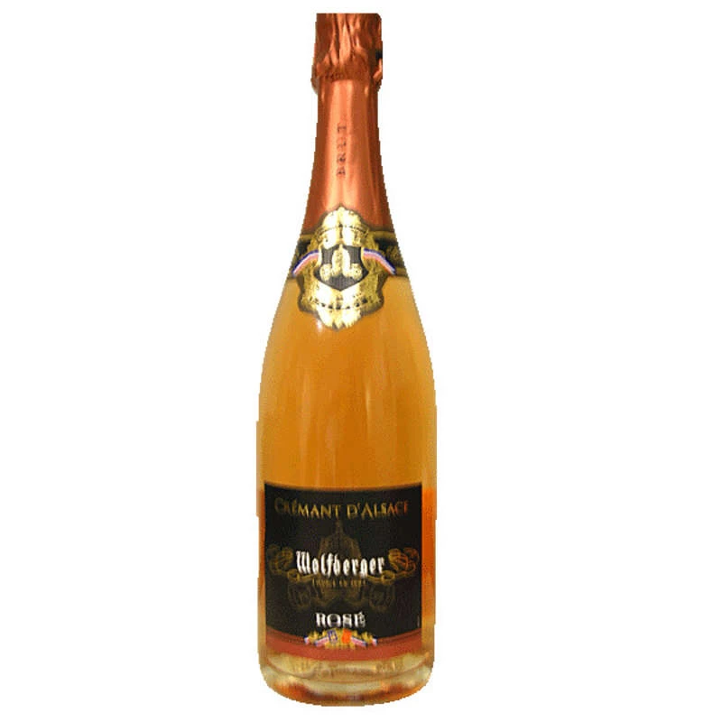 Rosé-Schaumwein Alsace AOP, 75cl - WOLFBERGER