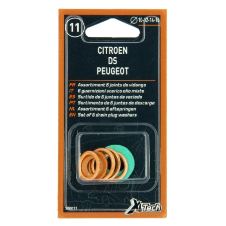 Xltech 6 Joints Peugeot Citr