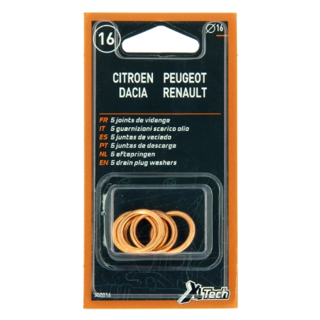 Xltech 5 Joints Cufa D16 Psa-r
