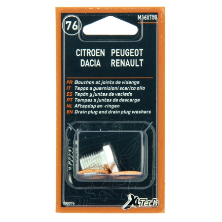 Xltech Bouchon Psa-re M16 N76