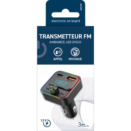 Eob Transmetteur Fm Led Disco