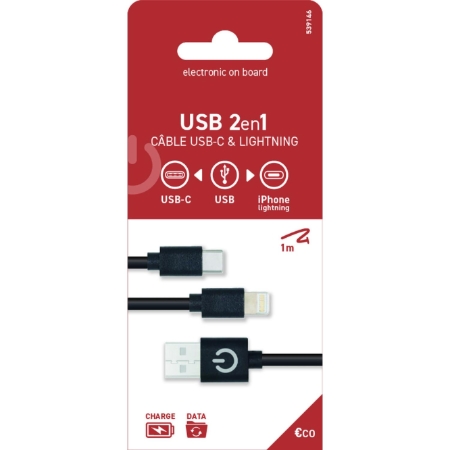 Eob Cable Usb-usbc-iphone Pp