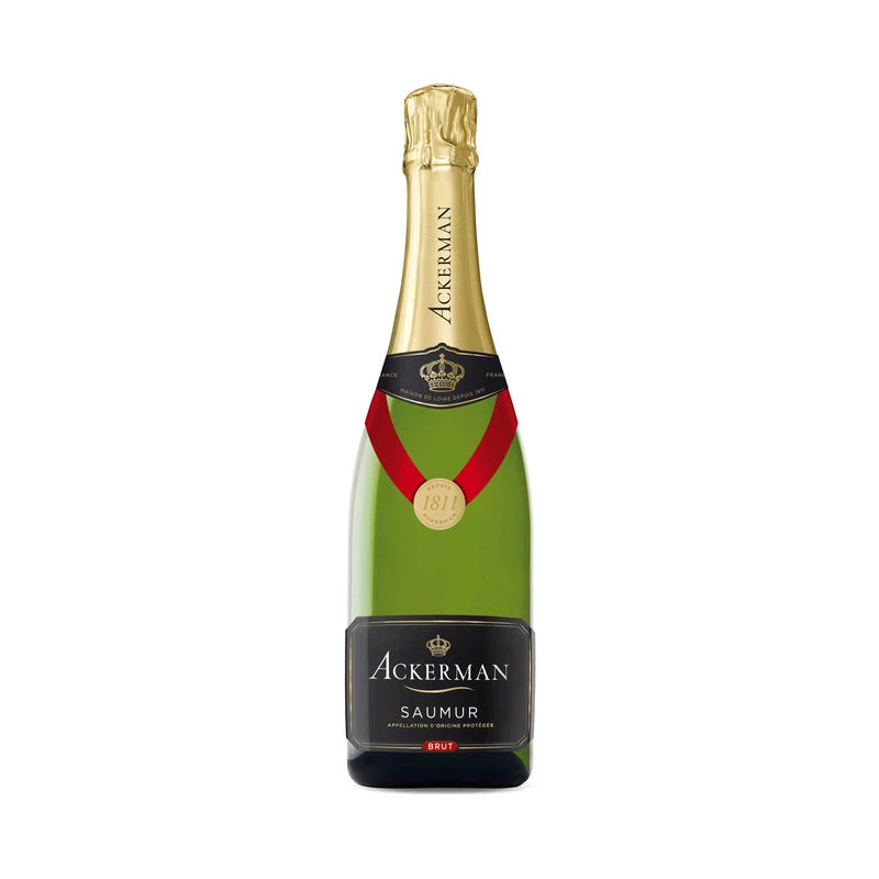 Vino Bianco Frizzante di Saumur Brut, 12°, 75cl - ACKERMAN