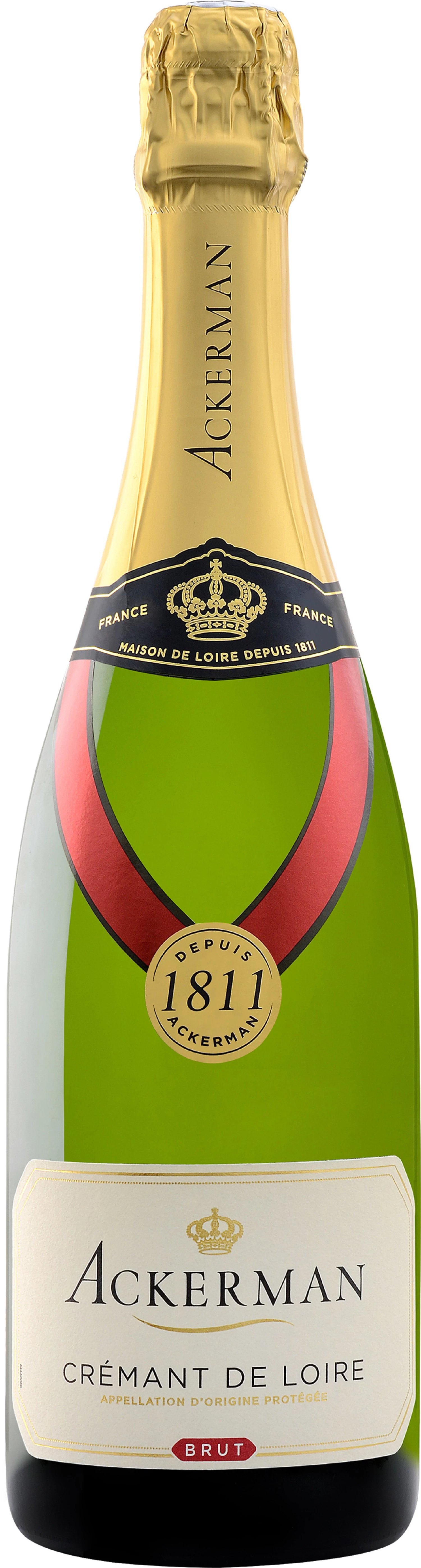 Вино игристое Cémant Loire11,5% 75cl - ACKERMAN