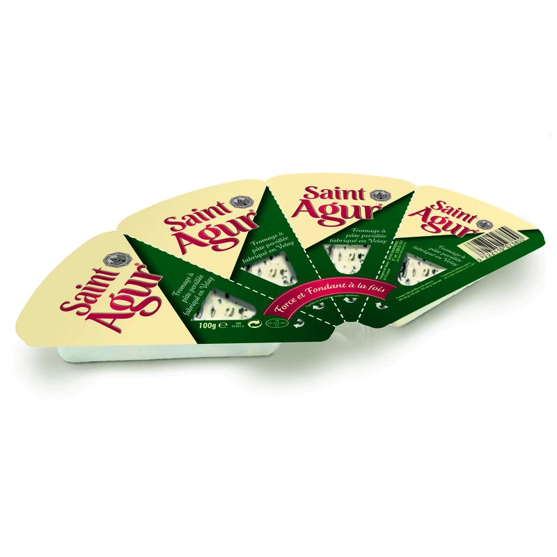 Fromage Portion 4x25g - ST AGUR