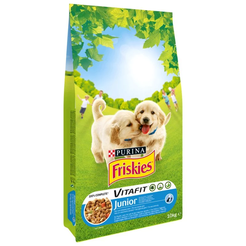 Vitafit Friskies alimento para perros junior 10 kg - PURINA
