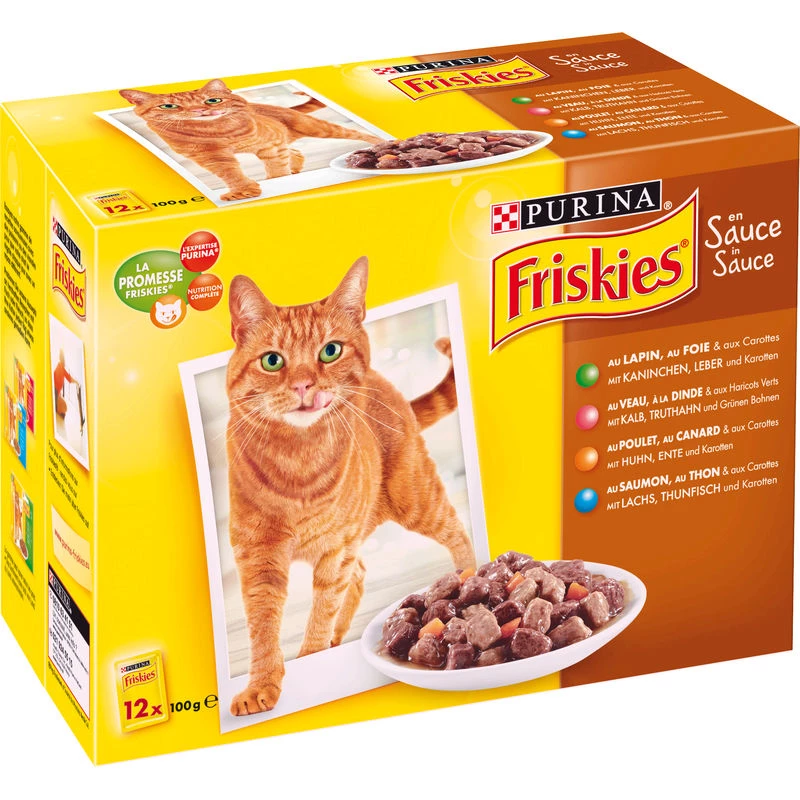 Friskies Poch.viand/poiss 12x1