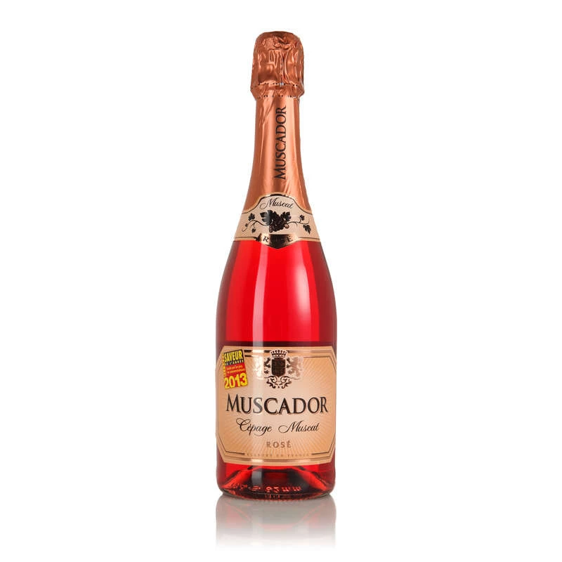 Vino Rosado Espumoso, 11°, 75cl - MUSCADOR