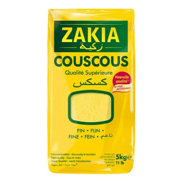 Couscous Fin 5kg - ZAKIA