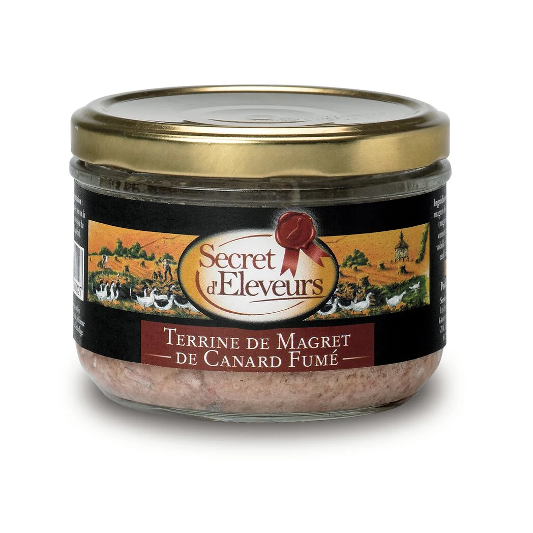 Smoked duck breast terrine - SECRET D'ELEVEURS