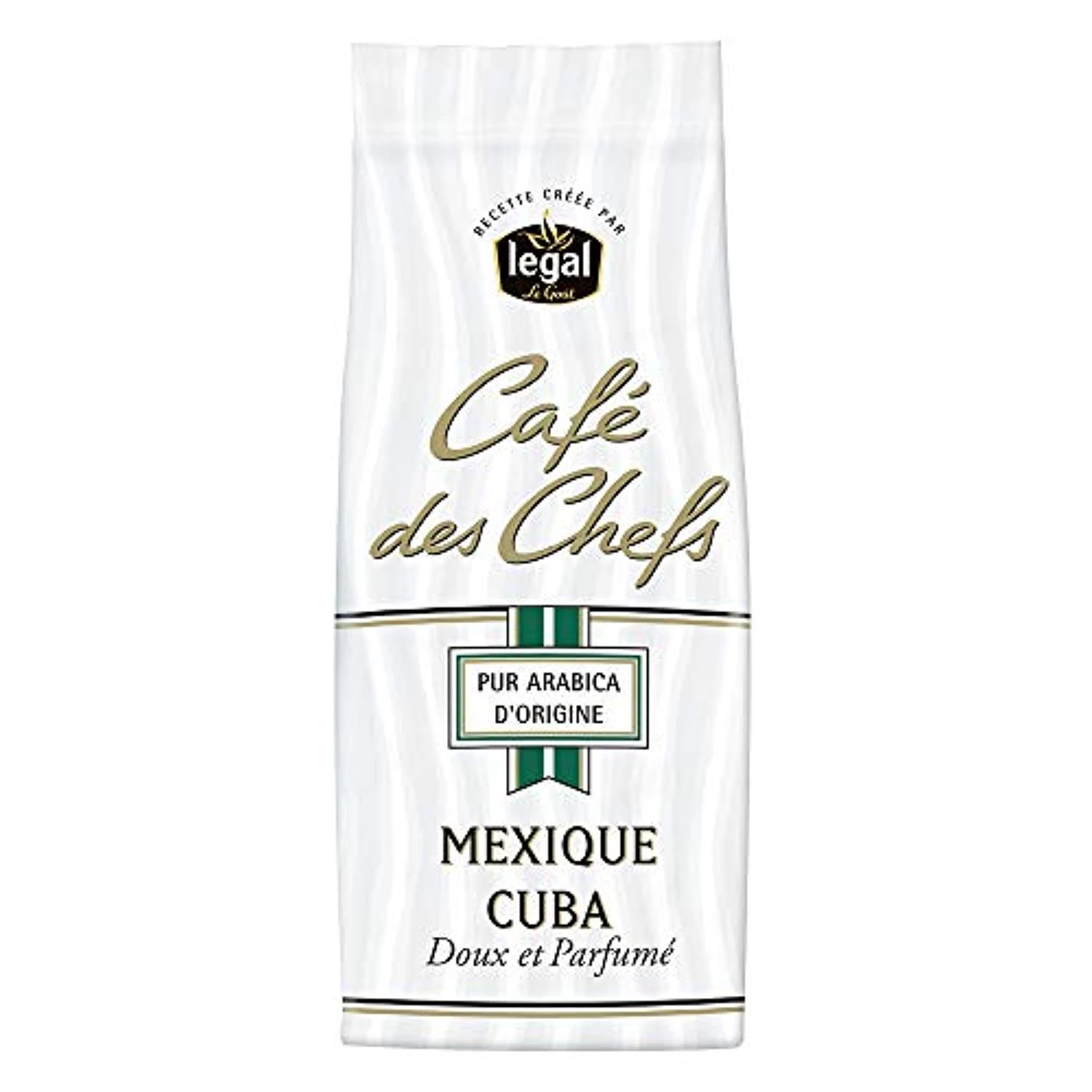 Café pur arabica d'origine Mexique & Cuba; Café des Chefs 250g - LEGAL