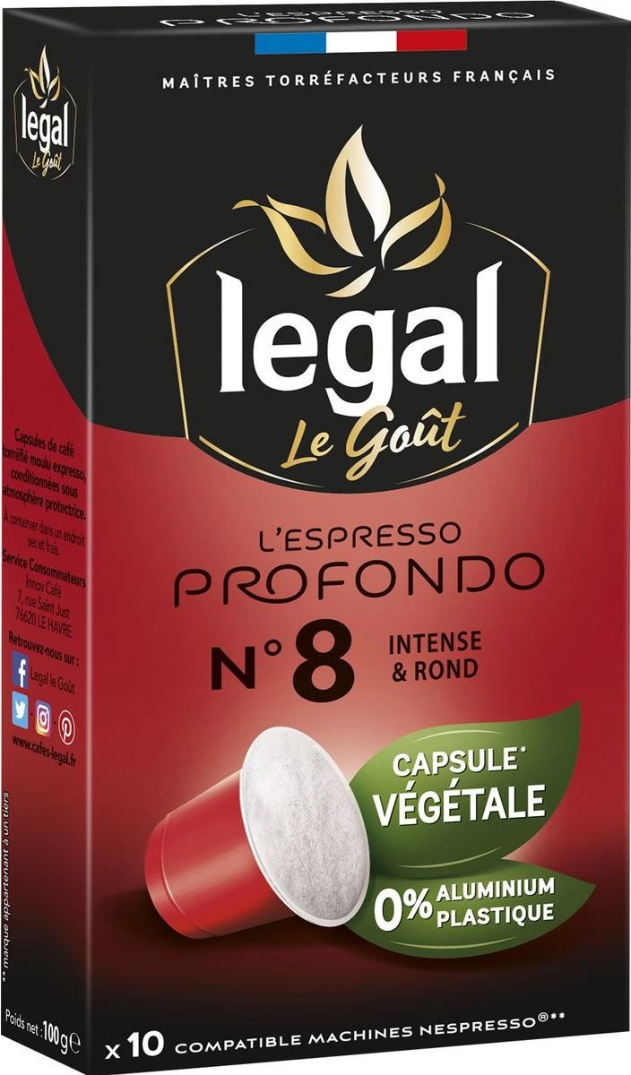 Legal Espresso Deepx10 50g